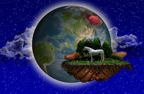model of saving the world