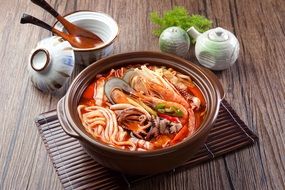 seafood noodles
