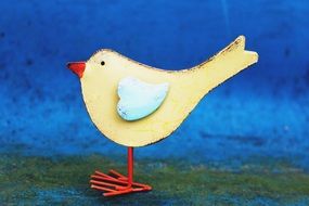 yellow Bird, garden decoration