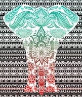 elephant shaped ornament