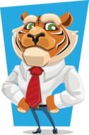 clipart of the tiger worker