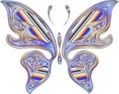 flickering image of a butterfly