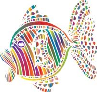 Abstract fish picture