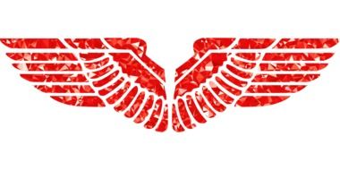 Red eagle clipart