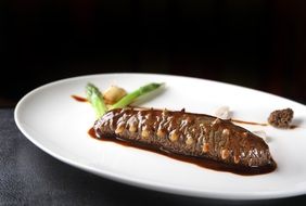 sea cucumber as a main course