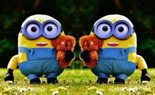 photo of two minions