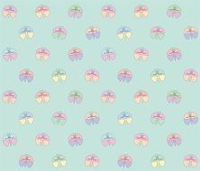 pastel background with butterflies