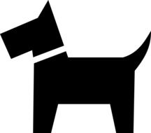 Dog Symbol drawing