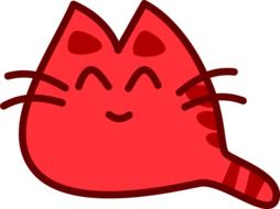 cartoon red Cat