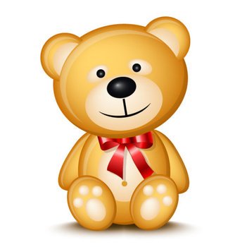 Cute Cartoon Teddy Bear Vector 01 Animal Free