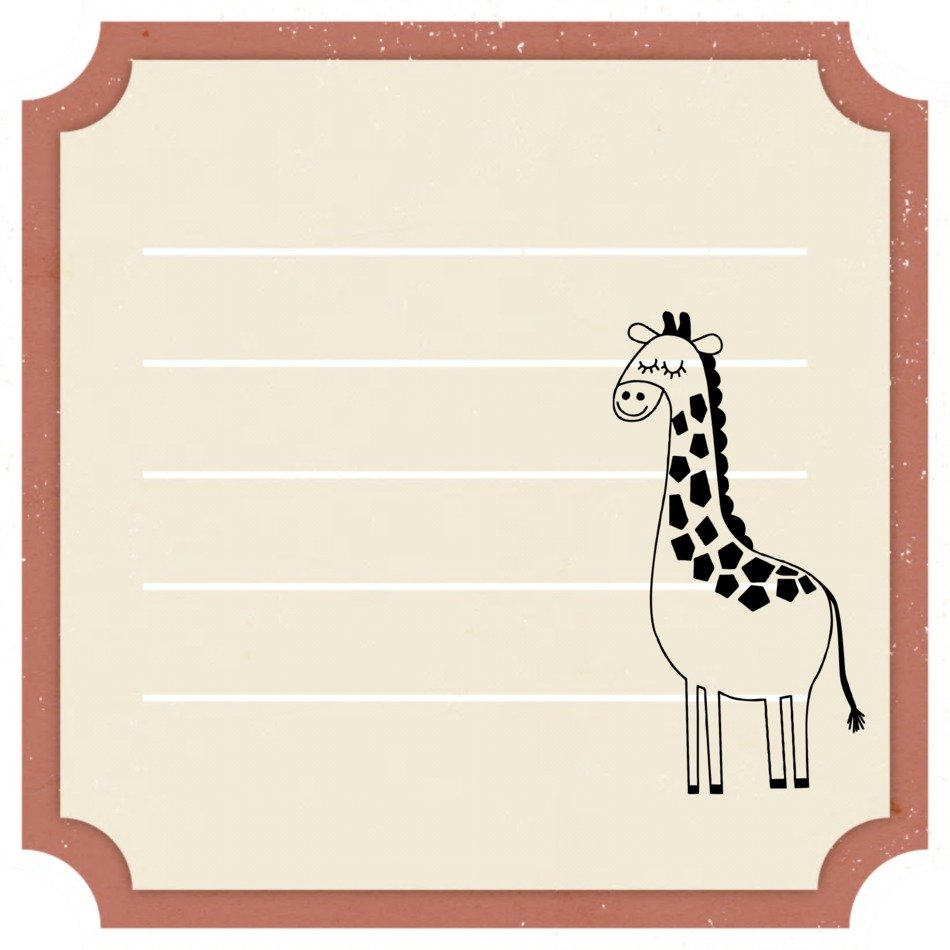 Decoration for scrapbook
