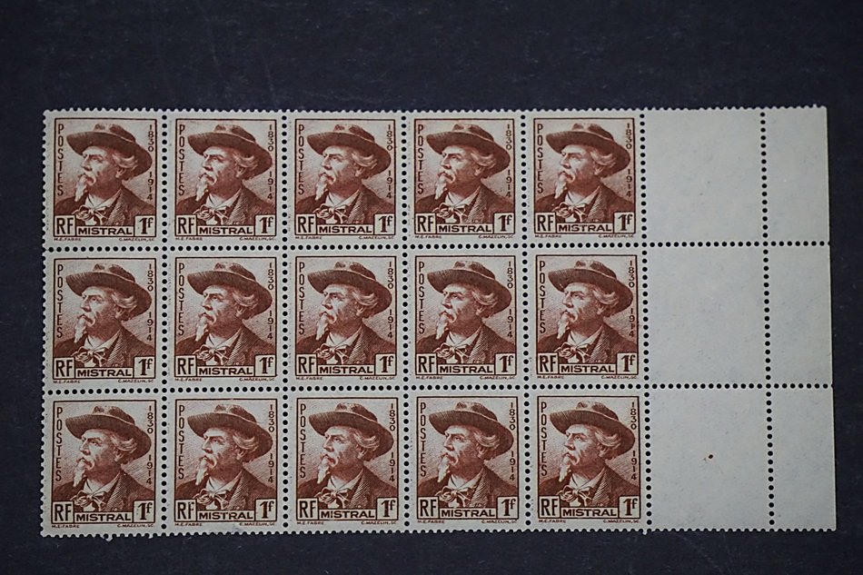 many french stamps
