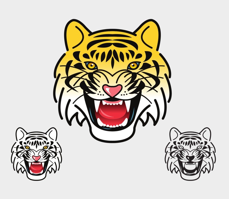 tiger heads as an illustration