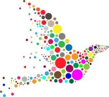 Art Bird as a drawing