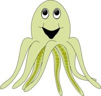 Happy octopus