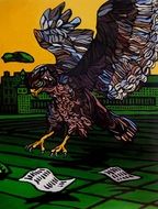 Bird of prey clipart