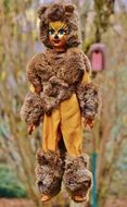 doll in carnival costume