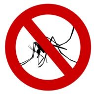 sign of mosquito protection