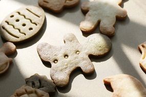 tasty biscuits on the table