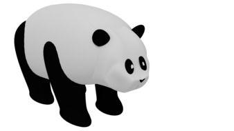 Panda drawing