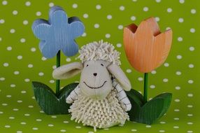 Sheep and Flowers toys