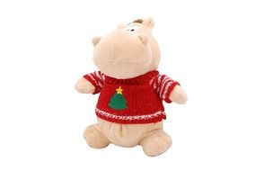 plush hippo