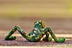 Mosaic Frog, Funny figurine