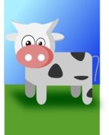 Cow Cartoon drawing