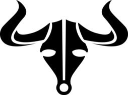 Clipart of the Bull icon