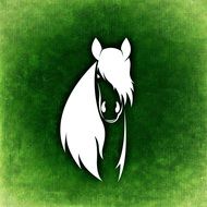 Horse Abstract drawing