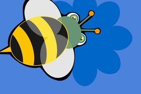 Cartoon Bee drawing