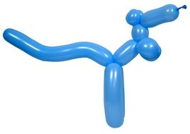 Balloon blue kangaroo