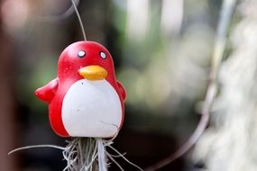 picture of the decoration in shape of Penguin Bird