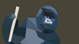 background image of a monkey
