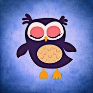 funny animated owl