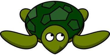 cartoon green Turtle