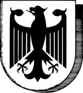 Coat of arms of Germany clipart