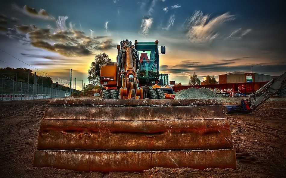beautiful image of agricultural machinery