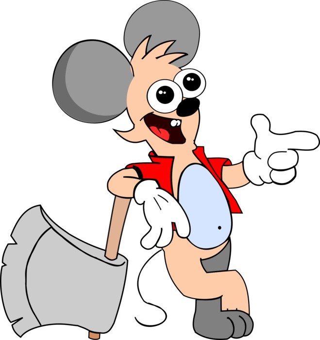 anthropomorphized mouse