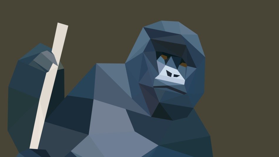 background image of a monkey
