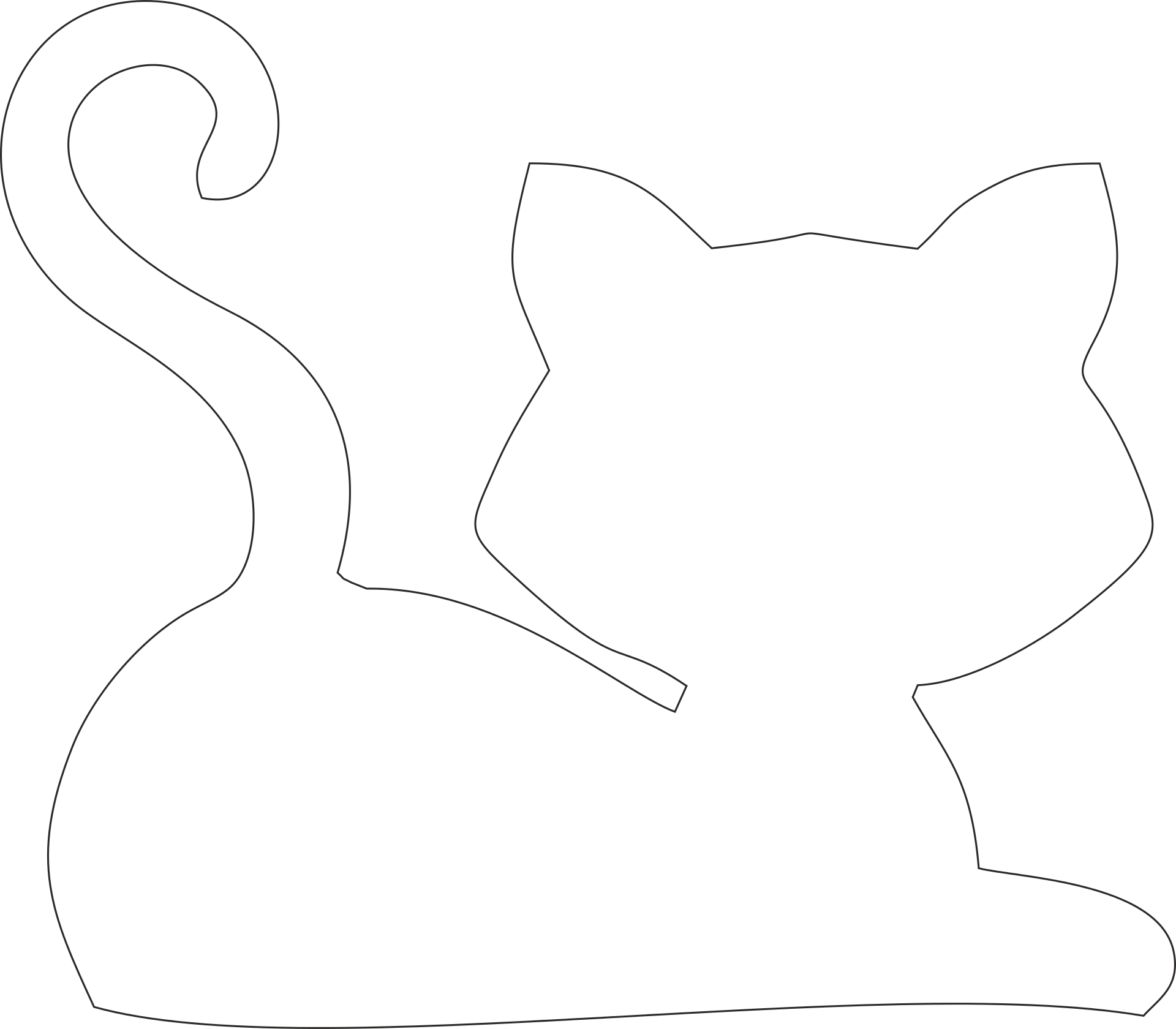 Small Cat Animal drawing free image download