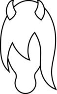 Logo Horse drawing