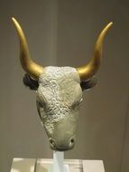 Greece Bull Sculpture