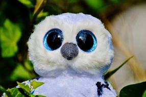 soft toy of a snowy owl