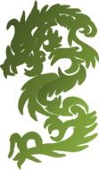 Green Chinese Dragon