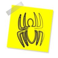Spider Insect Icon drawing