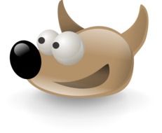 Gimp Logo Dog drawing