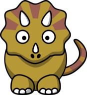 clipart of the cute dinosaur