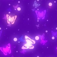 clipart of purple Butterfly background