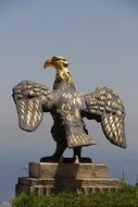 Adler gold Statue Monument